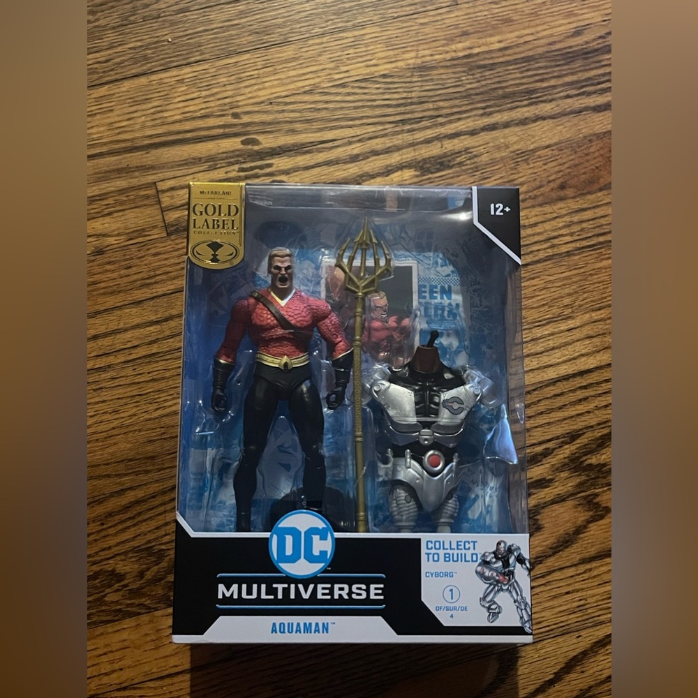 DC Multiverse Flashpoint Aquaman Gold Label Target Exclusive